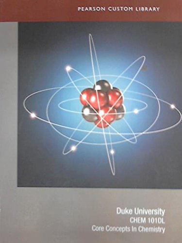 in chemistry duke university  pearson custom library 1269770470, 9781269770477