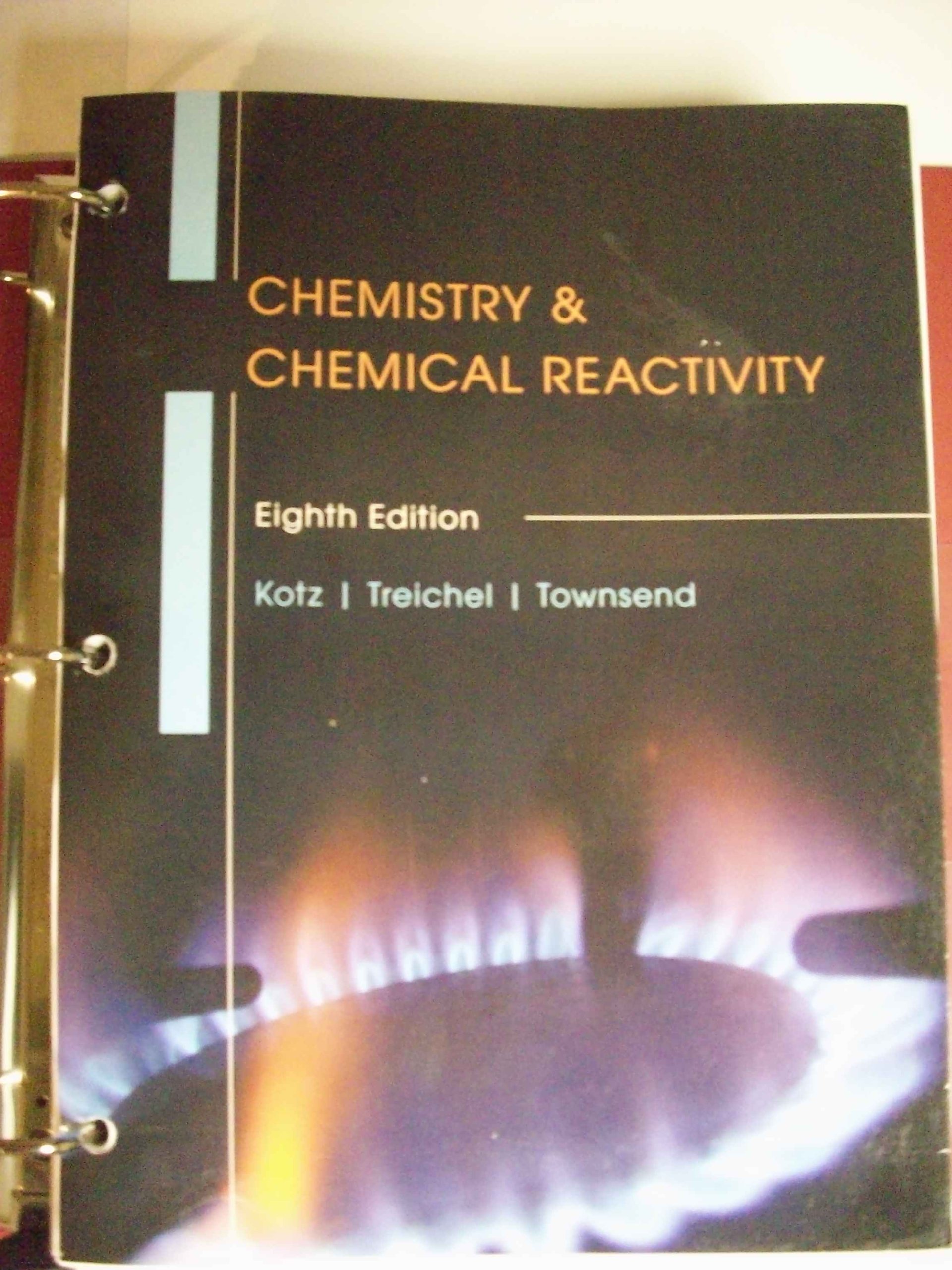 chemistry and chemical reactivity eighth edition 8th edition john c. kotz, paul m. treichel, john townsend