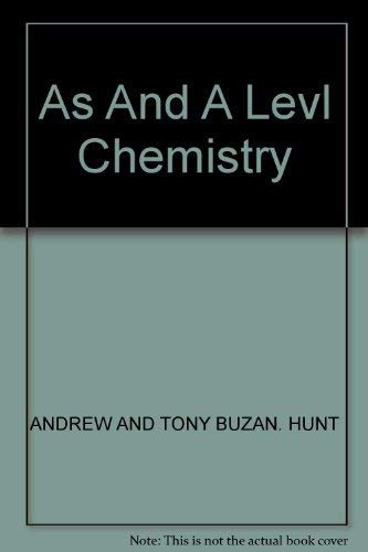 whs revise as/a2 chemistry hunt, andrew and tony buzan. 0340746912, 9780340746912