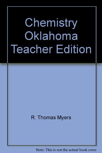 chemistry oklahoma teacher edition  myers thomas r. 0030425174, 9780030425172