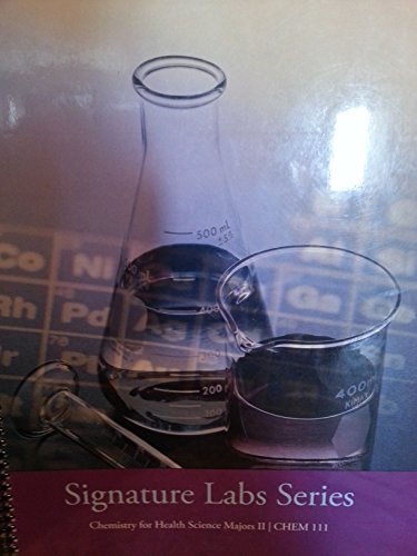 signature labs series chemistry for health science majors 2/ chem 3 michael stranz 0495473146, 9780495473145