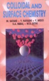 colloidal surface chemistry 2003rd edition satake & iqbal 8171413307, 9788171413300