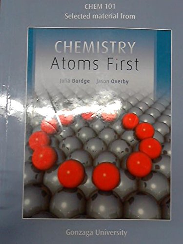 chemistry atoms first julia burdge and jason overby 0078051509, 9780078051500