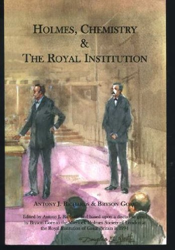holmes chemistry and the royal institution  richards, anthony john, gore, bryson 1901091015, 9781901091014