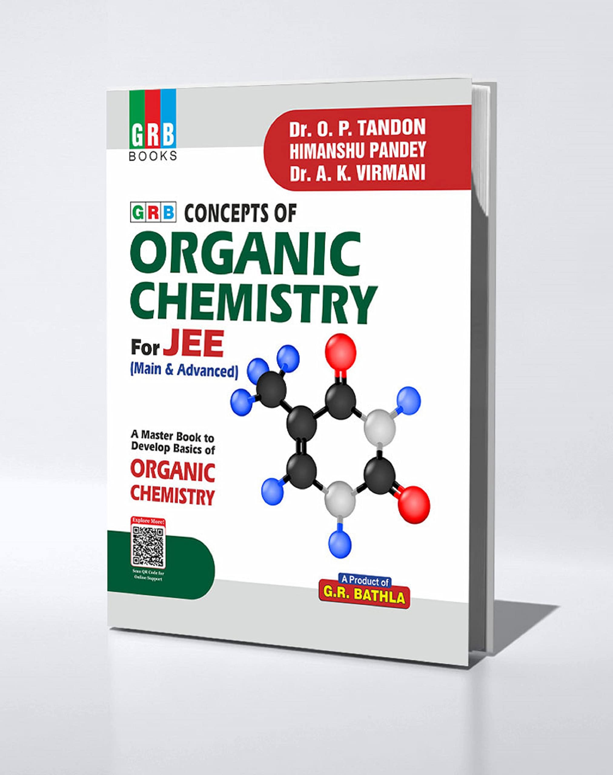 concepts of organic chemistry for jee  o.p. tandon 9382314415, 9789382314417