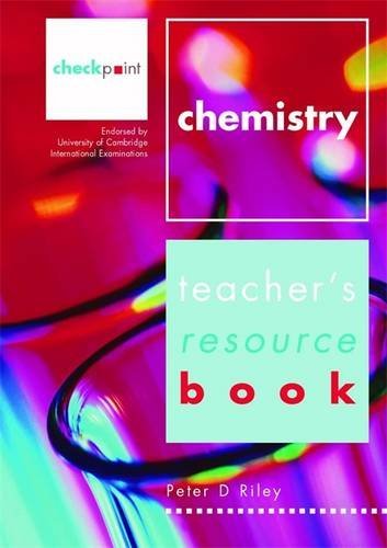 checkpoint chemistry teachers book tch edition peter riley 0719580668, 9780719580666