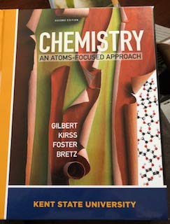 chemistry an atoms focused approach 2nd edition kent state university with key code  kirss, foster, bretz