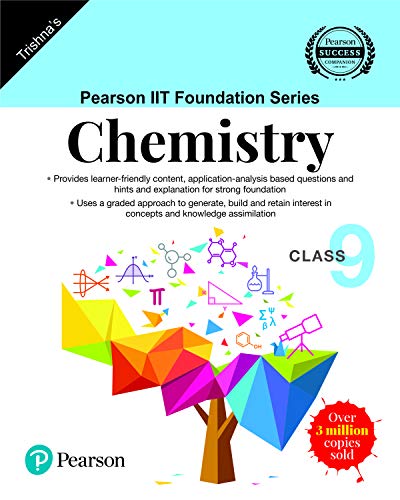 pearson iit foundation series chemistry 9  trishna 935343095x, 9789353430955