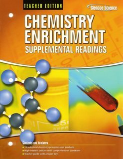 2008 glencoe chemistry enrichment supplemental readings  various 0078912296, 9780078912290