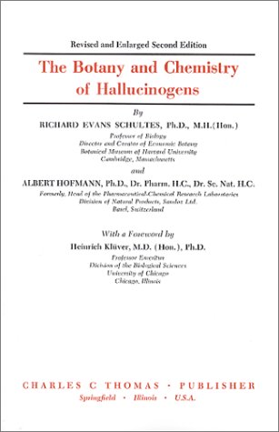 the botany and chemistry of hallucinogens 2nd edition richard evans schultes, albert hofmann 0398064164,