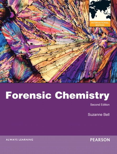 forensic chemistry 2nd edition suzanne bell 0321816870, 9780321816870