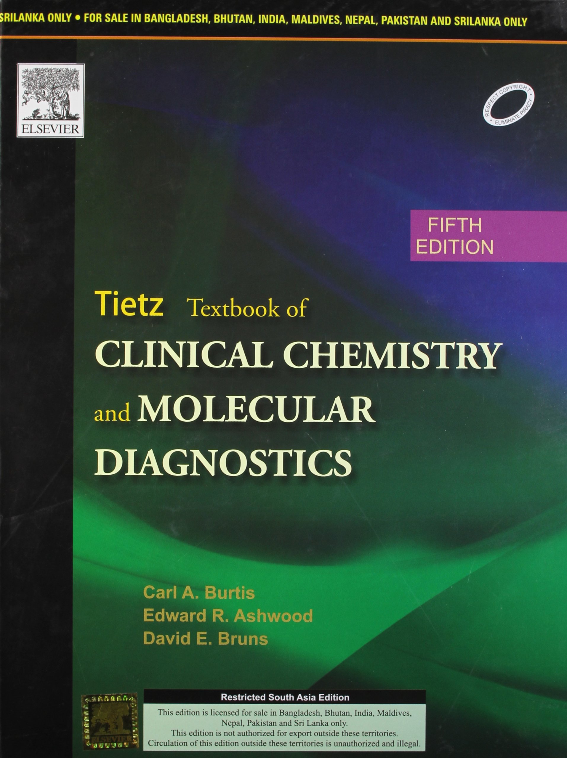 tietz textbook of clinical chemistry and molecular diagnostics 5th/e edition burtis 8131232727, 9788131232729