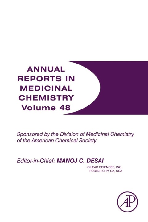 annual reports in medicinal chemistry 1st edition desai, manoj c 0124171508, 9780124171503