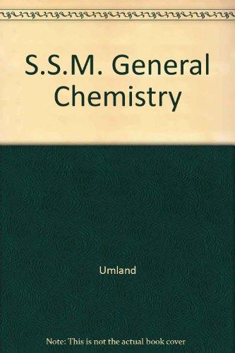 s s m general chemistry  umland 0314005366, 9780314005366