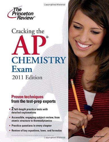 cracking the ap chemistry exa 2011 edition csm edition princeton review 0375429891, 9780375429897