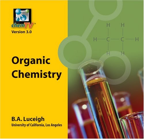 chem tv organic chemistry cd rom 3 0  b.a. luceigh 0763747033, 9780763747039