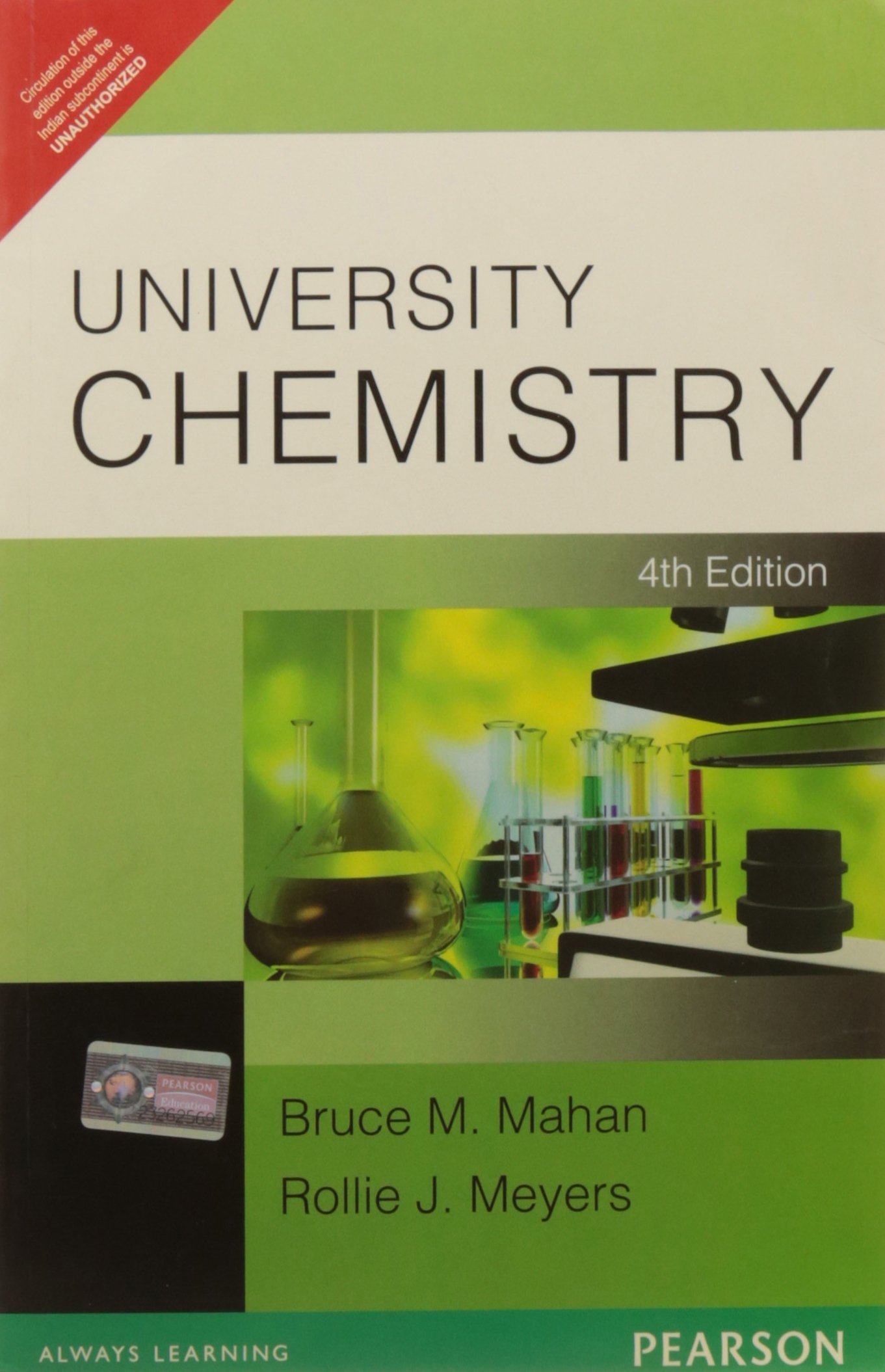 university chemistry 4e 4th edition mahan bruce m. 8131729575, 9788131729571