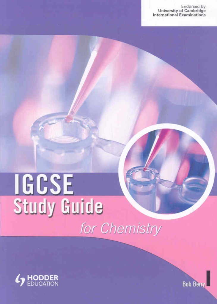 igcse study guide for chemistry 1st edition bob berry 0719579023, 9780719579028