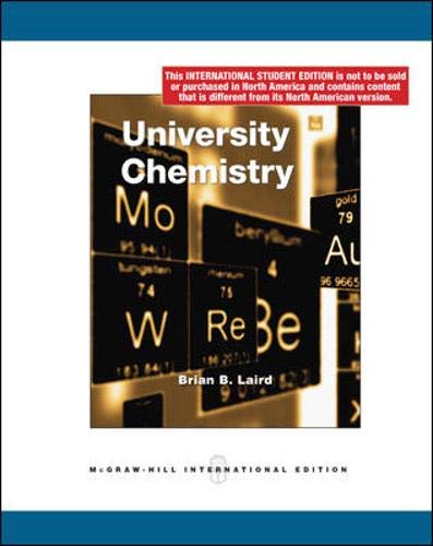 university chemistry international edition brian laird 0071287744, 9780071287746