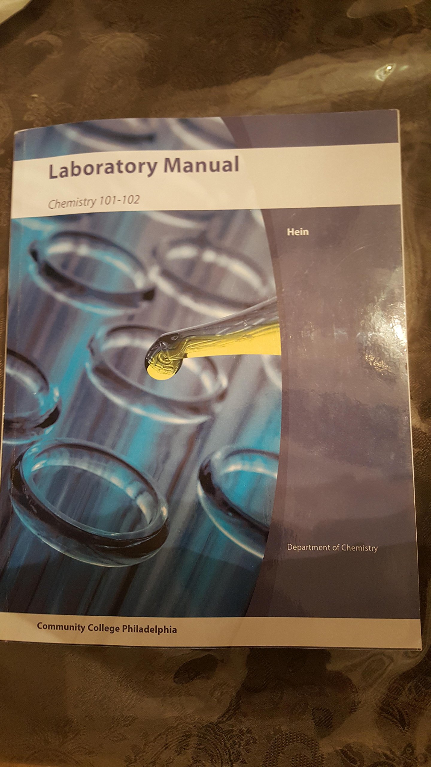 laboratory manual chemistry 101 102 10th edition morris hein 1119050391, 9781119050391