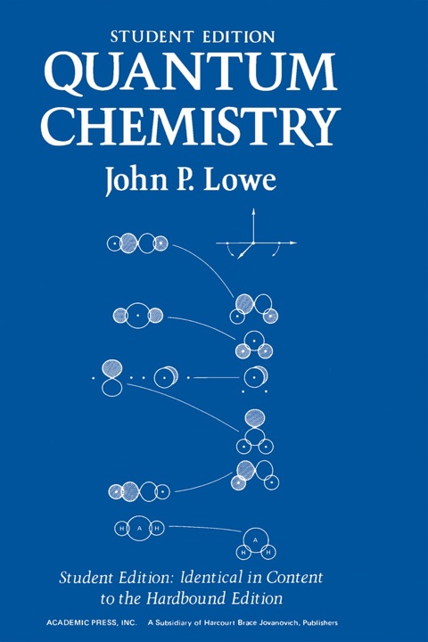 quantum chemistry 10th edition lowe, john p. 0124575528, 9780124575523