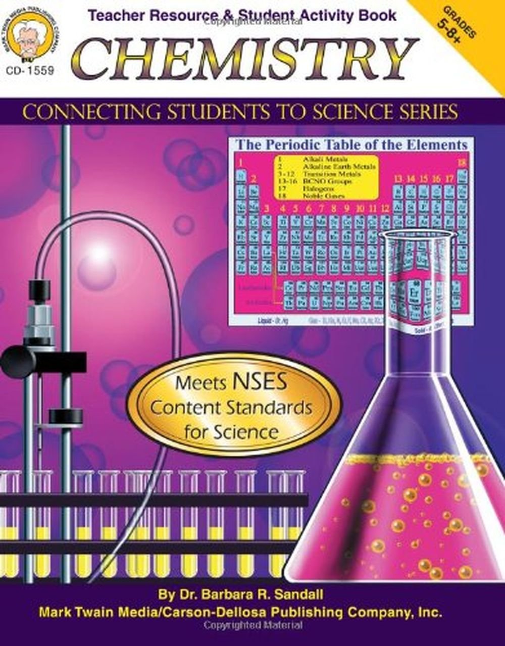 chemistry grades 5 8 workbook edition sandall ed.d., barbara r. 1580372139, 9781580372138