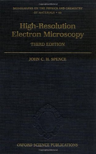 high resolution electron microscopy 3rd edition spence, john c. h. 0198509154, 9780198509158