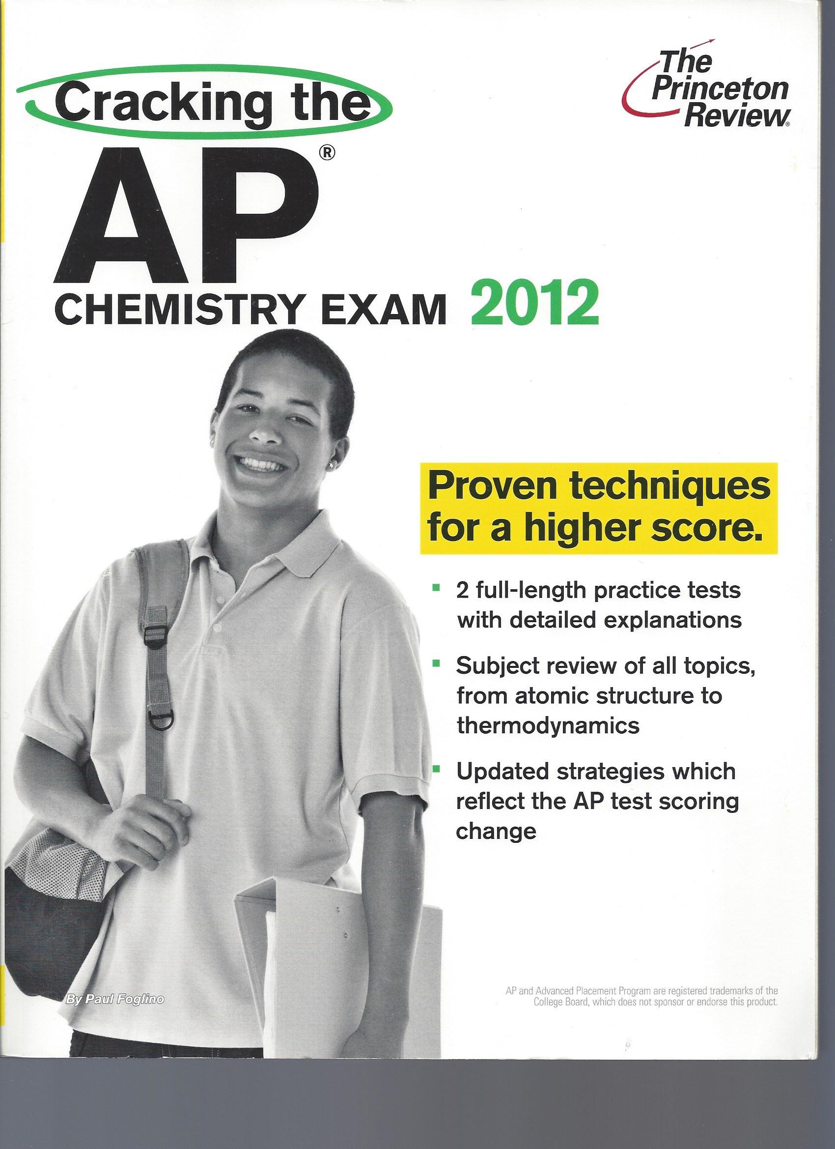 cracking the ap chemistry exa 201dition csm edition princeton review 037542721x, 9780375427213