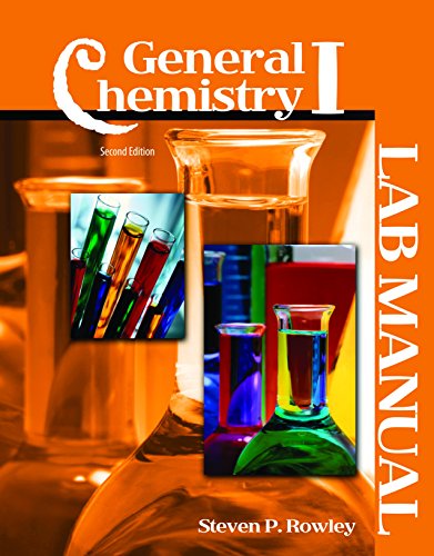 general chemistry i lab manual 2nd edition steven rowley 0757589421, 9780757589423