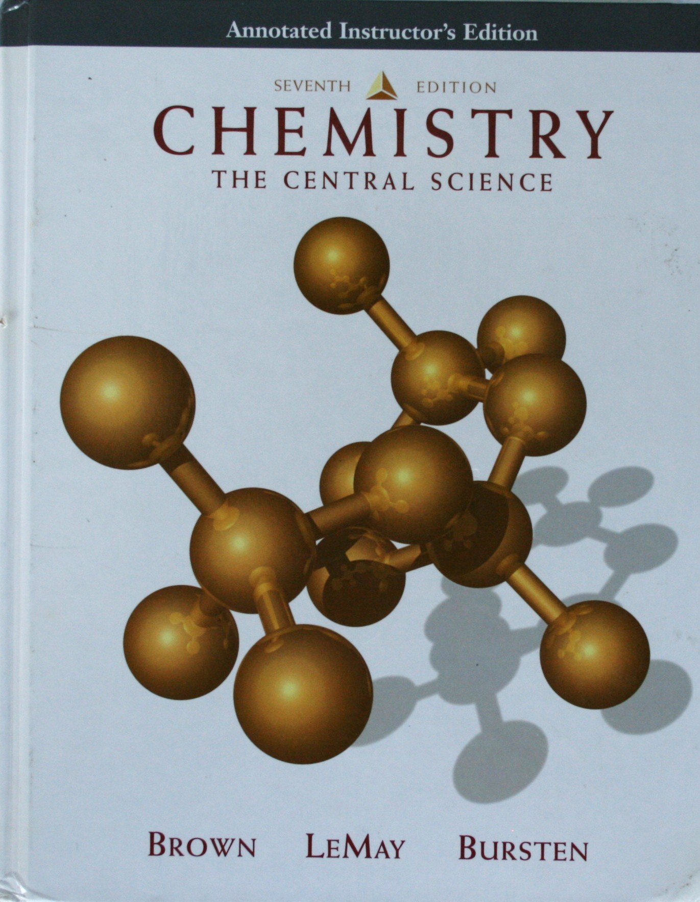 chemistry the central science annotated instructors edition 7th edition brown, theodore l., lemay h. eugene,