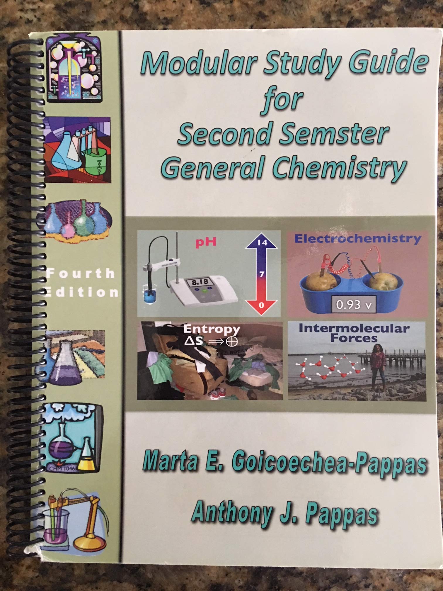 modular study guide for second semster general chemistry  marta e. goicoechea pappas, anthony j. pappas