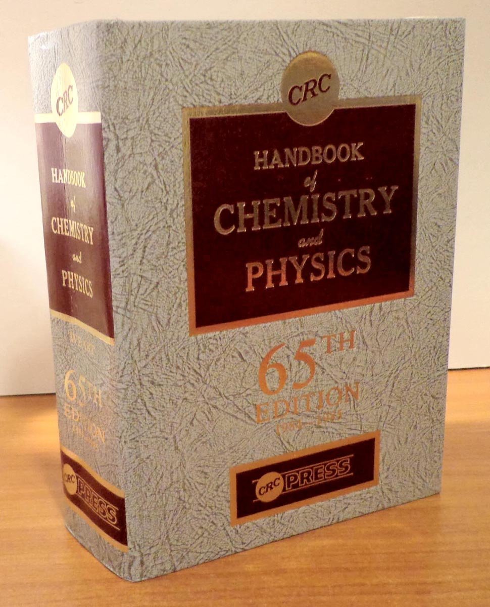 handbook of chemistry and physics 6 65th edition weast, robert c., 1916 2008. [melvin j. astle, william h.