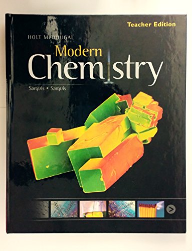 modern chemistry teacher edition 2012 1st edition holt mcdougal 0547636342, 9780547636344