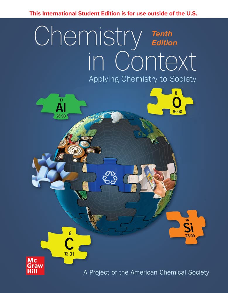ise chemistry in context 10th edition american chemical society 1260570819, 9781260570816