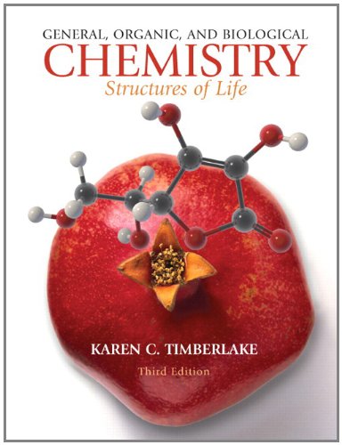 general organic and biological chemistry/ mastering chemistry student access code structures of life 3rd
