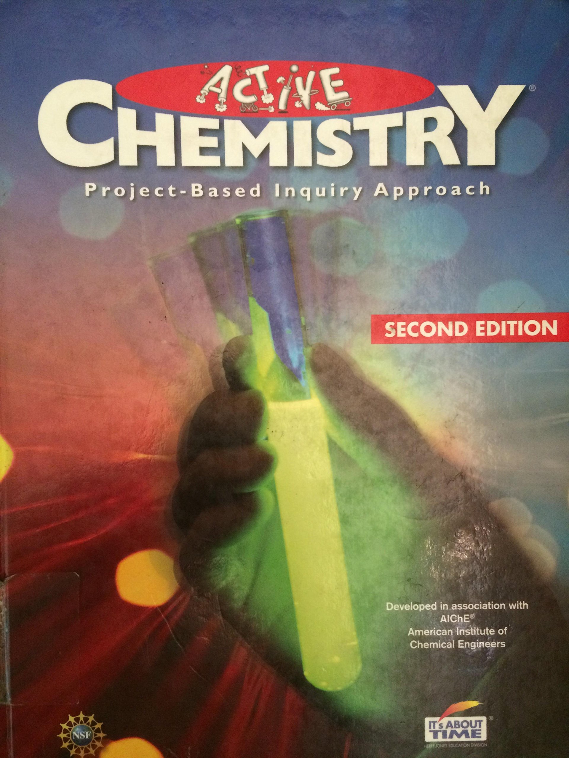 active chemistry project based inquiry approach 2nd edition eisenfraft 1607203995, 9781607203995