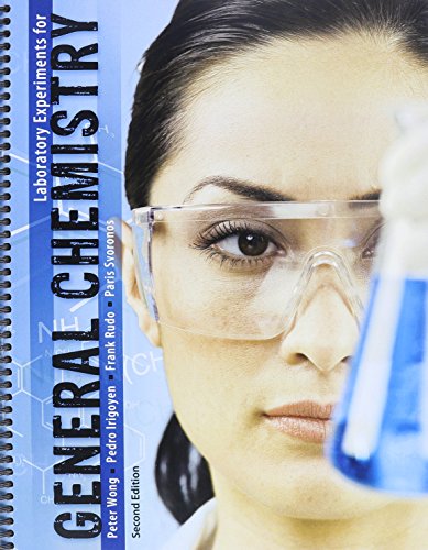 Laboratory Experiments For General Chemistry - 2nd Edition Pdf 