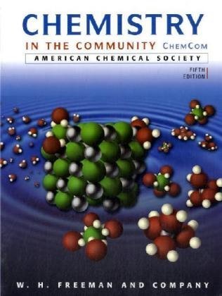 chemistry in the community 5th edition american chemical society acs 0716789191, 9780716789192