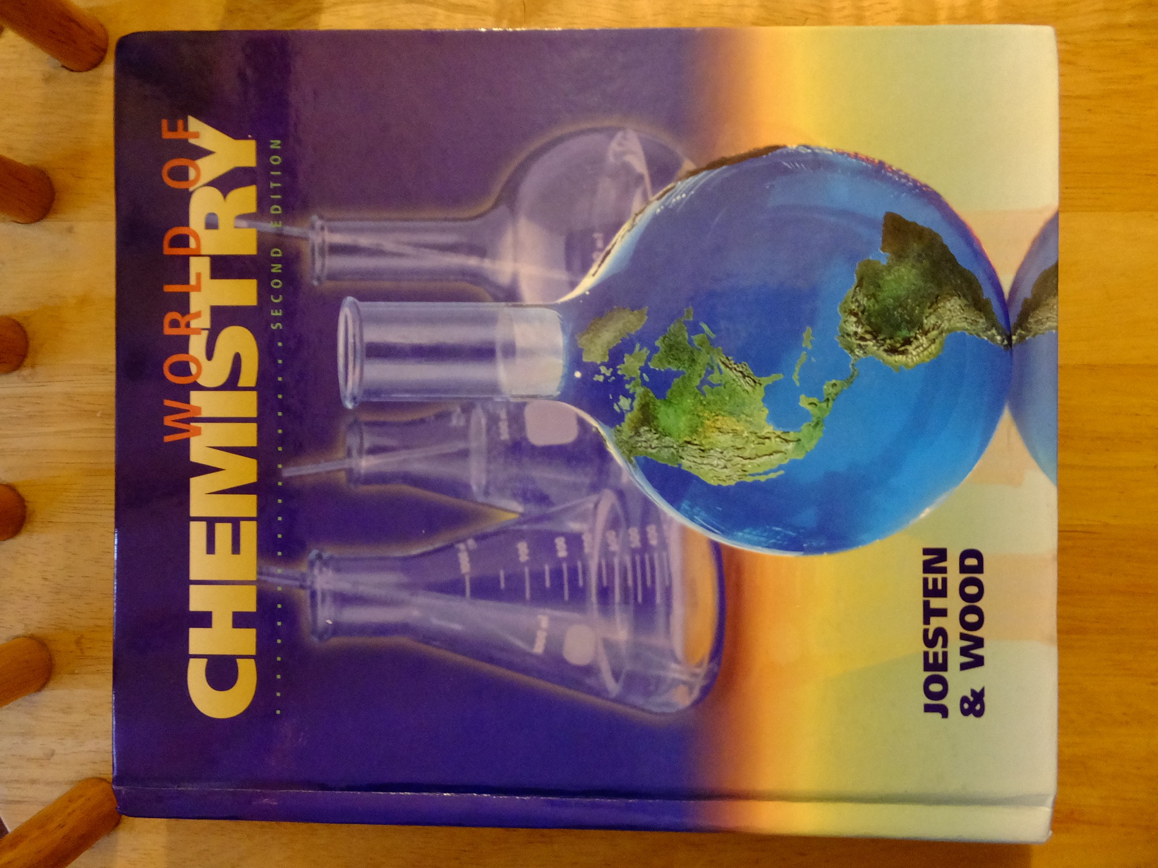 world of chemistry 2nd edition joesten, melvin d., wood, james l. 0030044634, 9780030044632