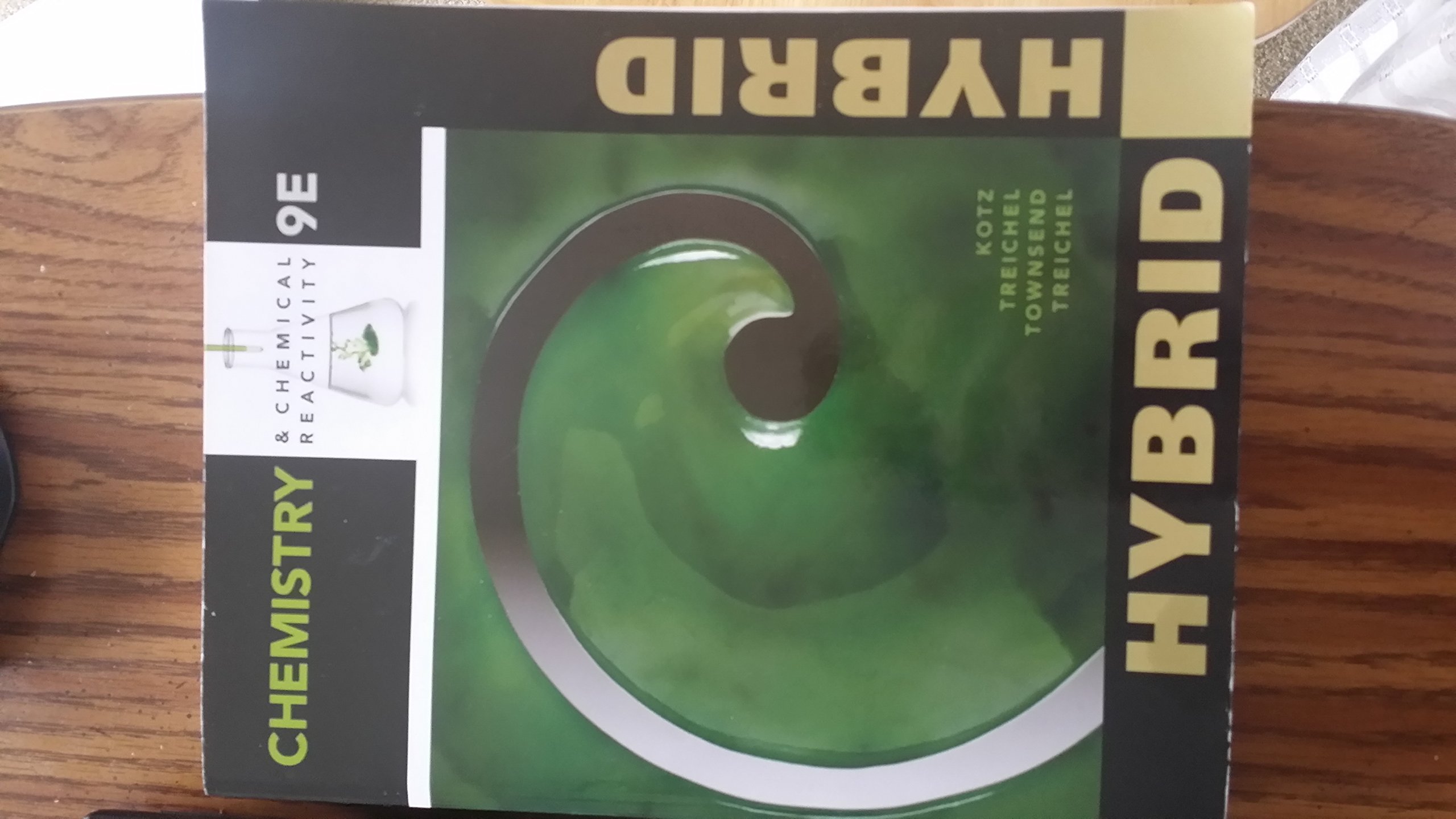 chemistry and chemical reactivity hybrid edition 9th edition kotz, john c., treichel, paul m., townsend,