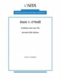 state v o neil problems and case file 5th edition james h. seckinger 1601569572, 9781601569578