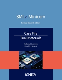 bmi v minico case file trial materials 11th edition anthony j. bocchino, donald h. beskind 1601569831,
