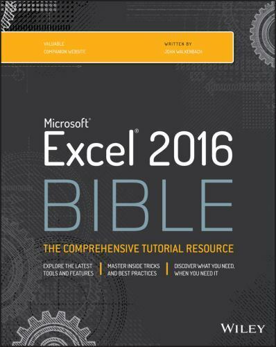 bible ser excel 20 bible by john walkenbach 1st edition john walkenbach 1119067510, 9781119067511