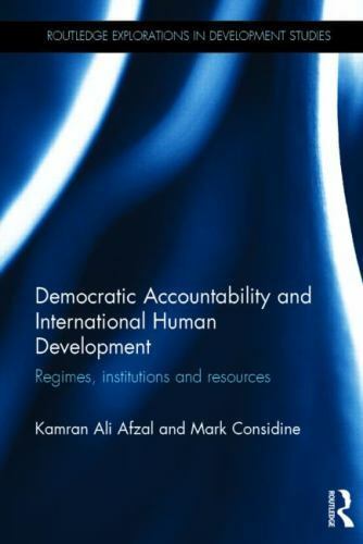 explorations in development studies democratic accountability and international human development regimes