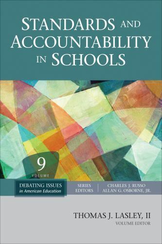 debating issues in american education a sage reference set ser standards and accountability in schools by