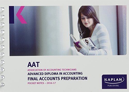 aat final accounts preparation pocket notes paperback / softback book the fast 1st edition various 178415606x