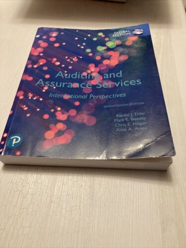 auditing and assurance services international perspectives 17th edition 1st edition randal elder 9781292311982