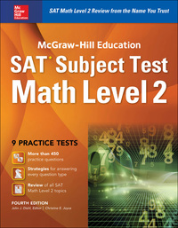 mcgraw hill education sat subject test math level d 4th edition john j. diehl 1259583716, 1259583724,