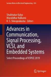 advances in communication signal processing vlsi and embedded systems 1st edition author 9811506256,