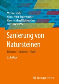 sanierung von natursteinen 2nd edition michael stahr, klaus peter radermacher, klaus michael rohrwacher,